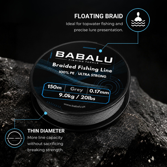 BABALU BFL X8 – 8-fach geflochtene Angelschnur, 150 m