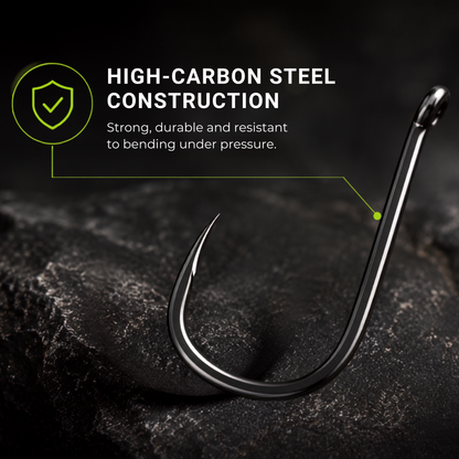 BABALU BB02 hook in high-carbon steel