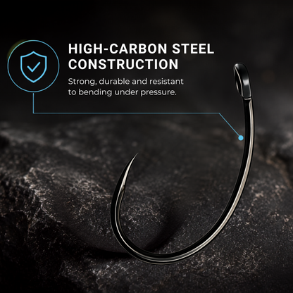 BABALU BB12 hook in high-carbon steel
